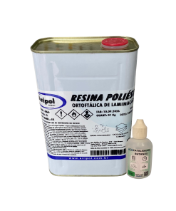 RESINA POLIÉSTER LAMINAÇÃO C/ CAT -1KG