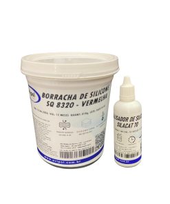 KIT BORRACHA DE SILICONE SQ 8320VM C/ CAT 70