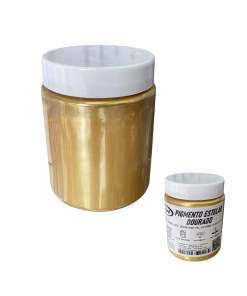 PIGMENTO EM PO DOURADO ESTELAR PEROLIZADO - 100G