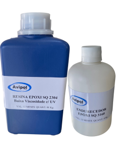KIT RESINA EPOXI SQ 2304/3160 - 1,45KG