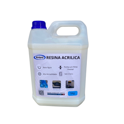 RESINA ACRILICA BASE AGUA AC-01 - 5KG - AVIPOL