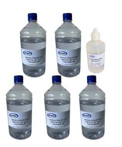 KIT RESINA POLIÉSTER CRISTAL ALTA VISCOSIDADE - C/ CAT -5KG