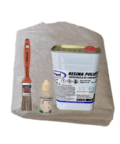 KIT RESINA LAMINAÇÃO, MANTA E TRINCHA