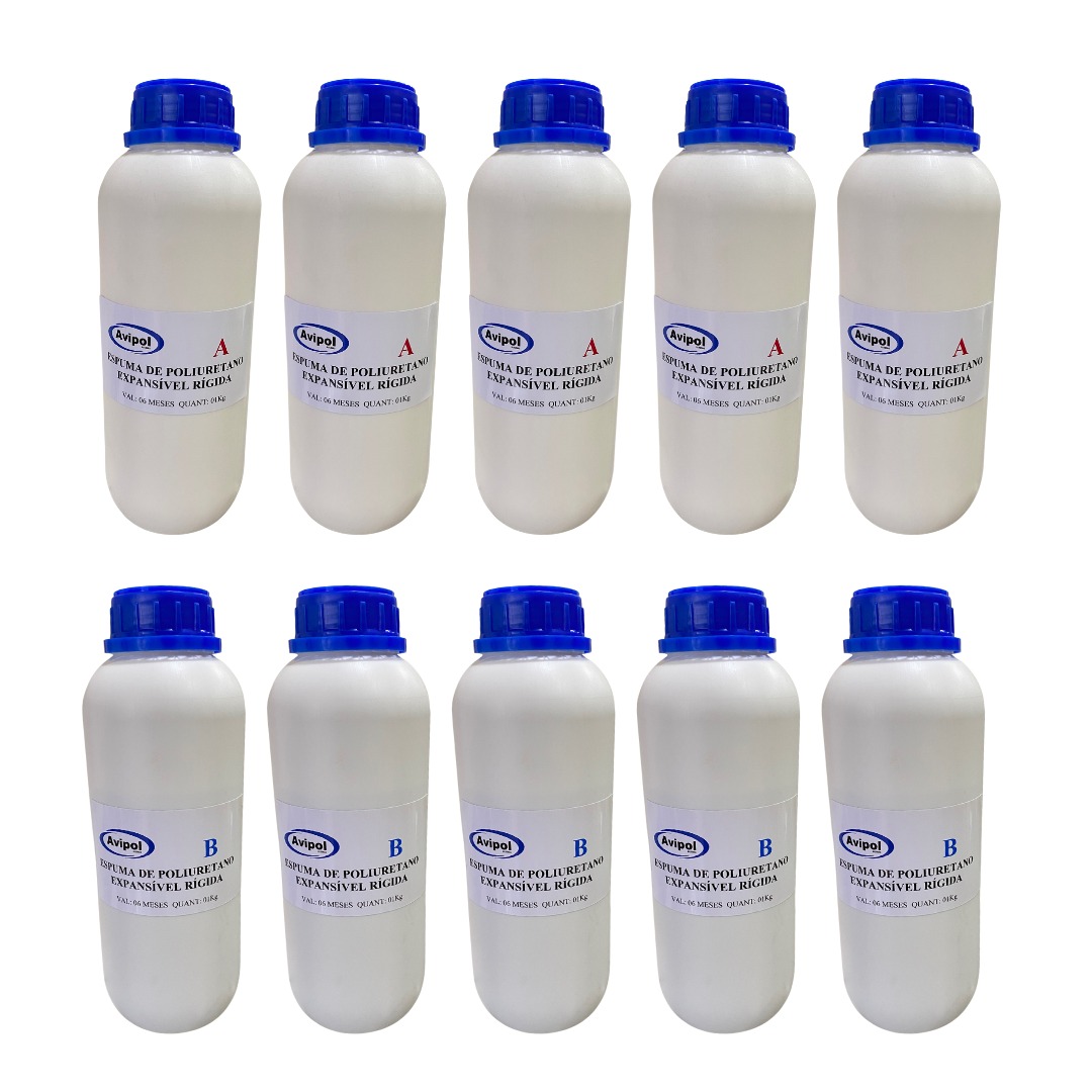 Espuma Rigida KIT ESPUMA POLIURETANO RIGIDA -10KG - AVIPOL