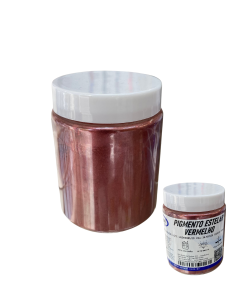 PIGMENTO EM PO VERMELHO ESTELAR PEROLIZADO - 100 GR