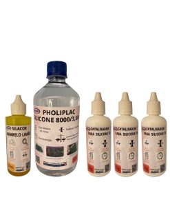 KIT POLIMERO PHOLIPLAC 3 x 50g  CAT 73 C/ CORANTE 50ML - 500g