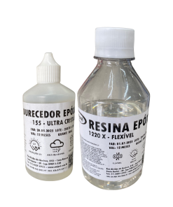 KIT RESINA EPOXI FLEXIVEL 1220 / 155 -300g