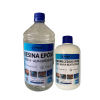 RESINA EPOXI 1030-X/1230 - ALTA ESPESSURA E MÁXIMA TRANSPARÊNCIA - 1,35KG