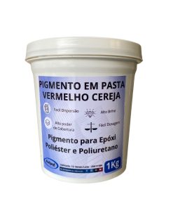 PIGMENTO PASTA VERMELHO CEREJA 1 KG