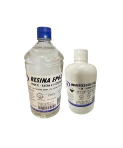 KIT RESINA EPOXI 1004 X /155 - Baixa Viscosidade - 1Kg