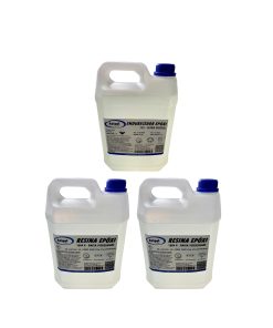 KIT RESINA EPOXI 1004 X /155 - Baixa Viscosidade  - 15Kg